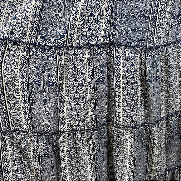 Miss Kitsch - Strapless Tiered Boho Summer Dress - Picture 7 of 7